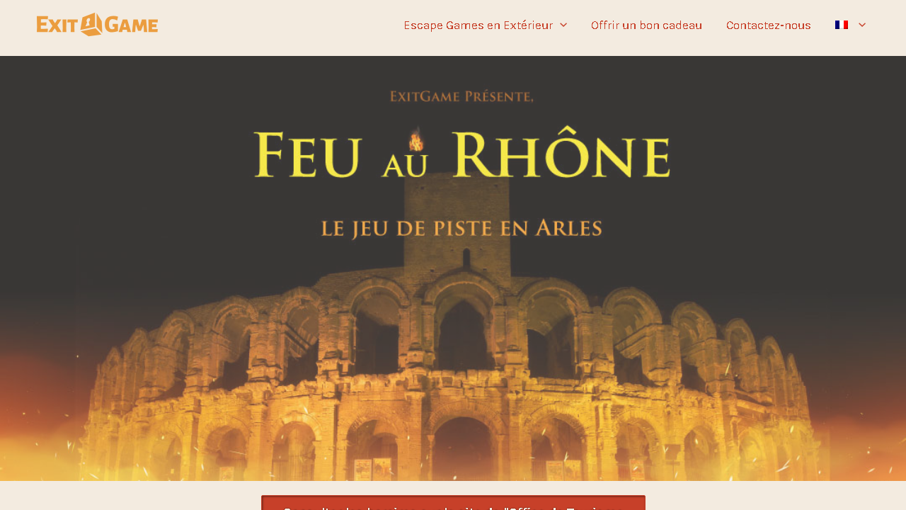 Capture d'écran de https://www.exitgame.fr/pistez-arles